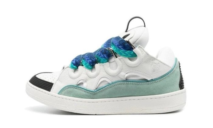 Lanvin Curb "White Blue"