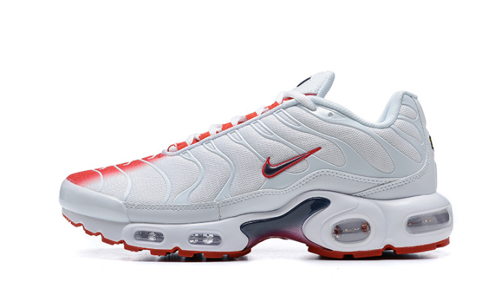 White With Red Stripe