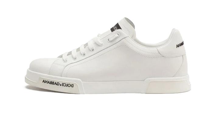 Calfskin nappa Portofino sneakers White